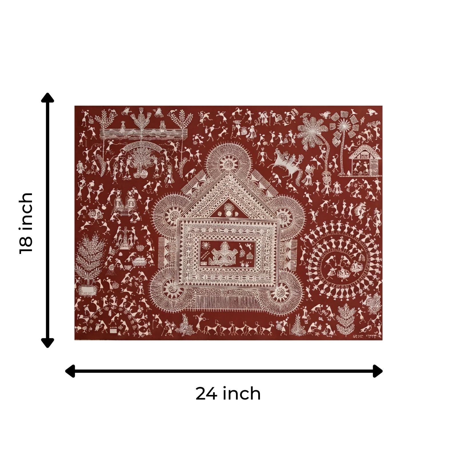 Authentic Warli Tribal Village Life & Daily Chores Thumbnail 3