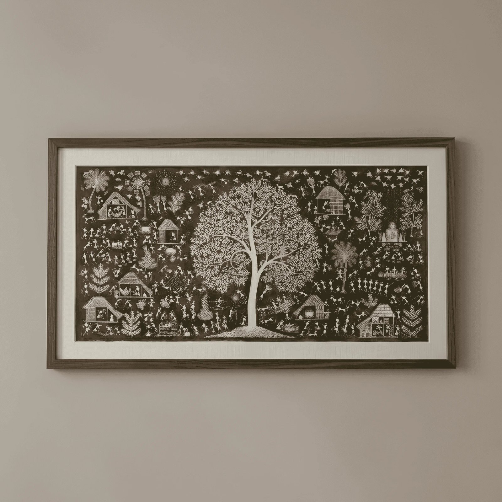 Authentic Warli Lagna Chauk & Marriage Ritual Thumbnail 1