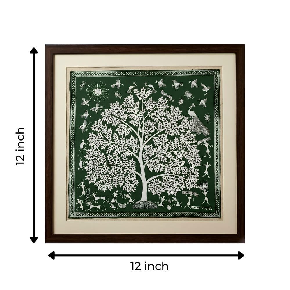 Tree of Life – Tribal Nature Folk Art Painting alternate view