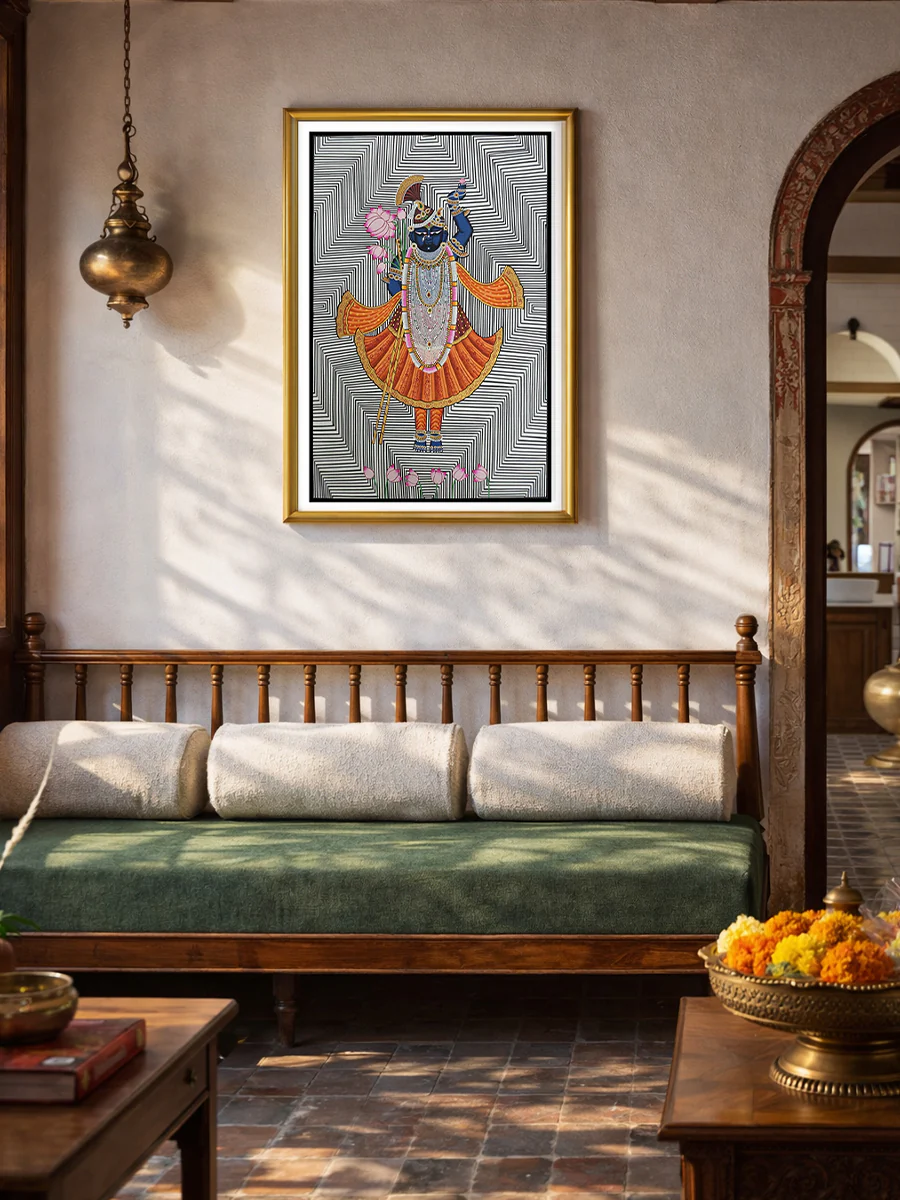 Abstract Devotion in Pichwai