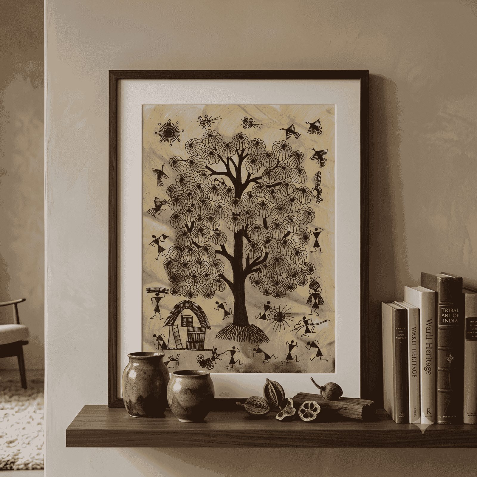 Authentic Warli Village Life & Sacred Tree alternate view