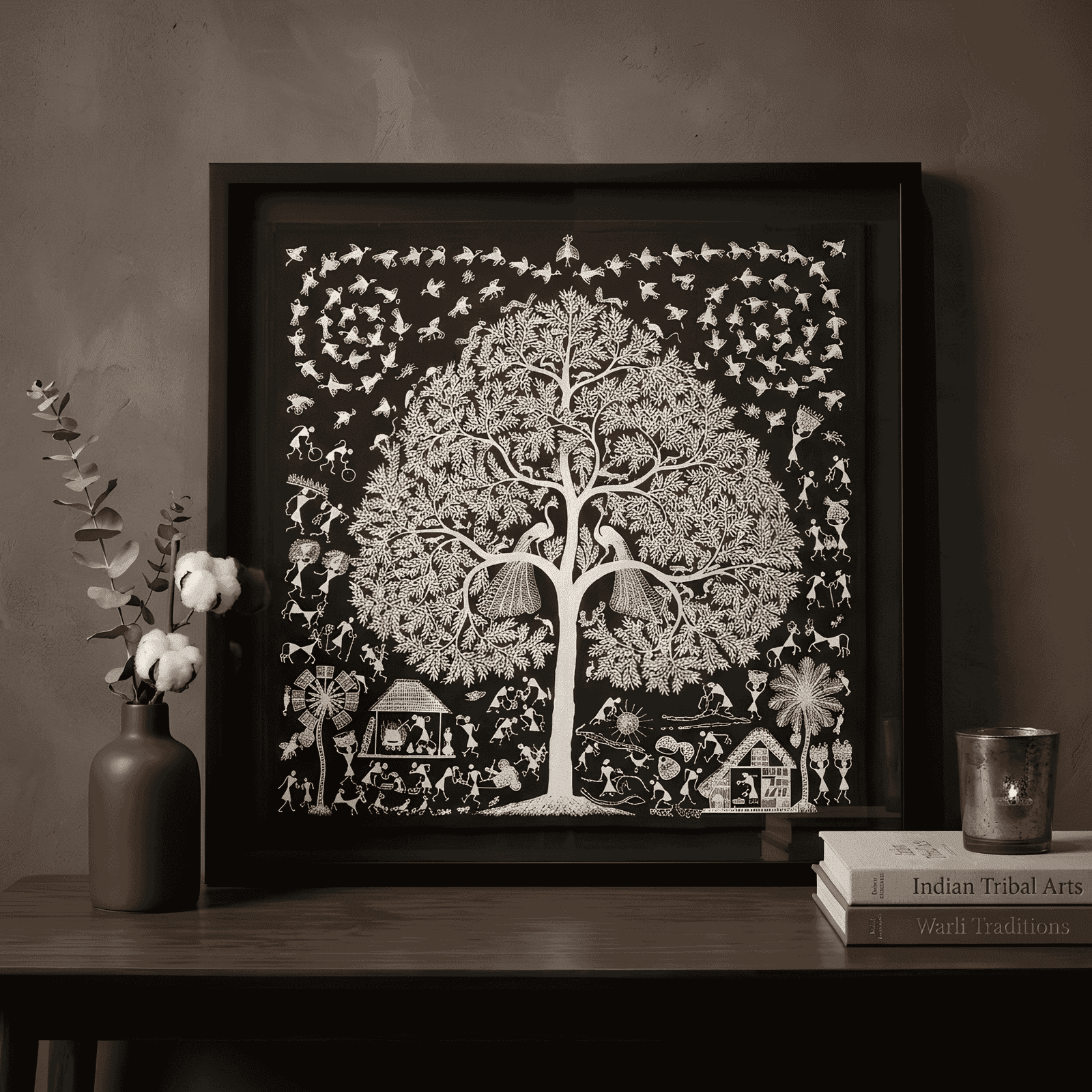 Authentic Warli Sacred Mountain Ecosystem alternate view