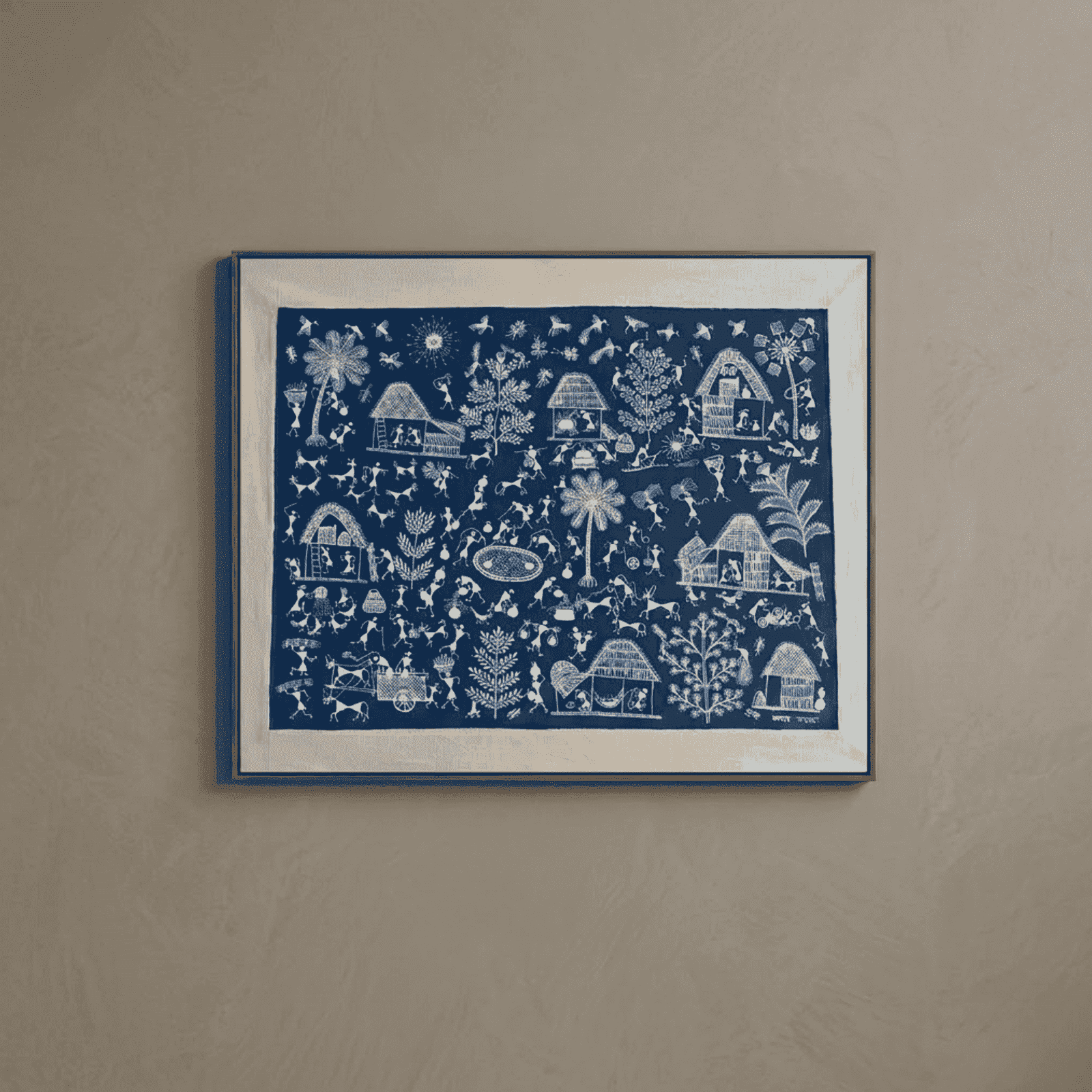 Authentic Warli Tree of Life & Forest Wilderness