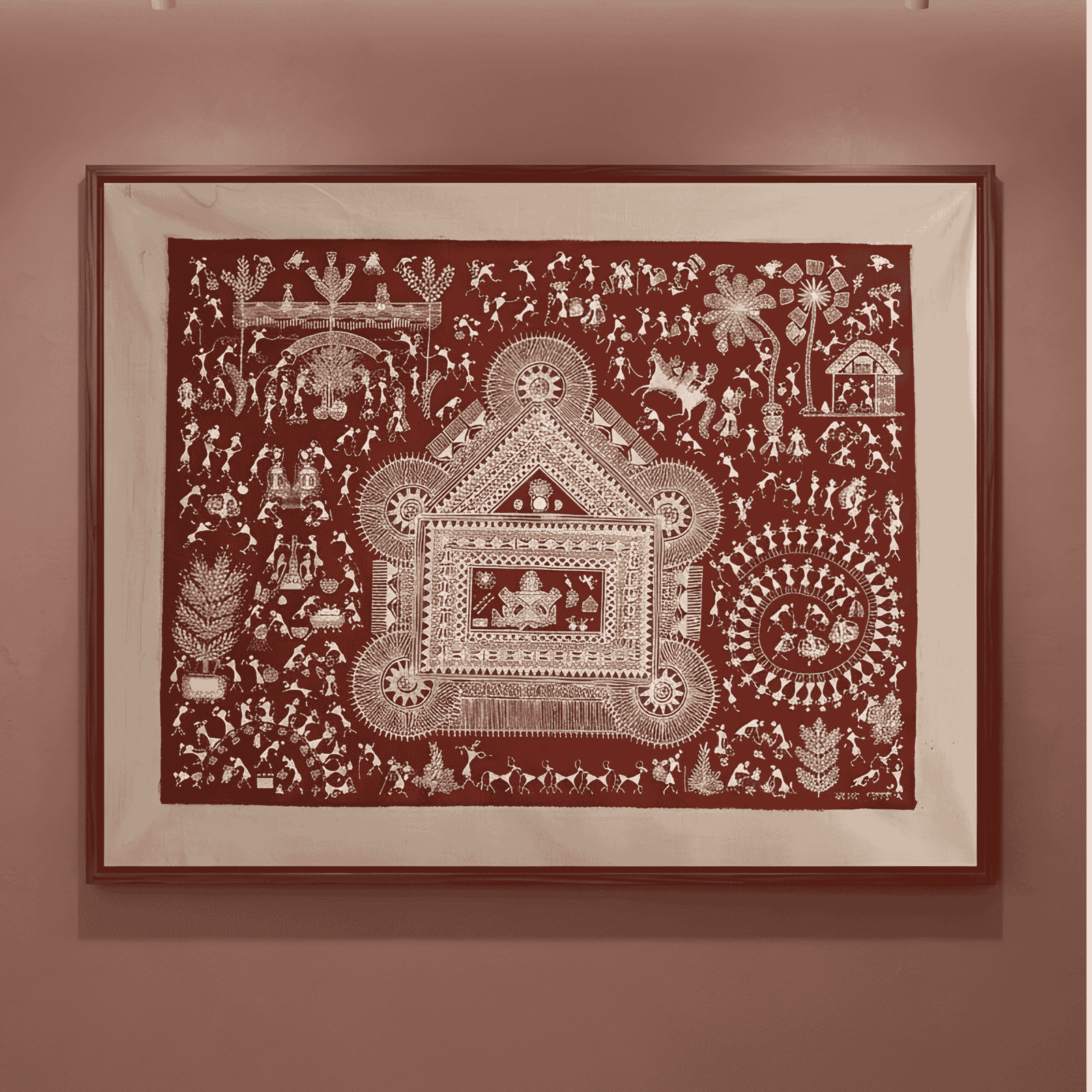 Authentic Warli Tribal Village Life & Daily Chores