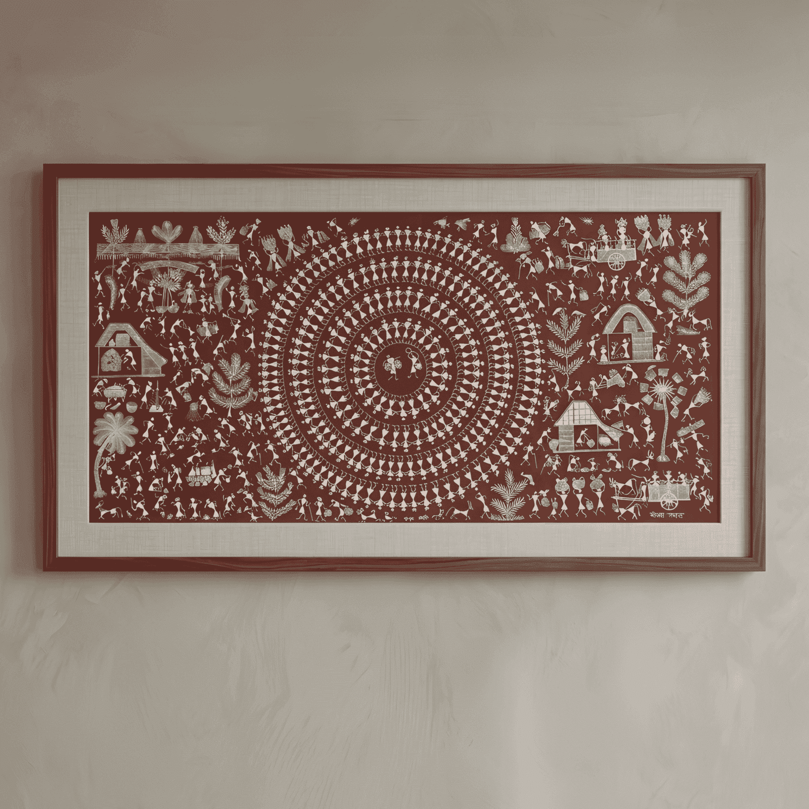 Authentic Warli Panoramic Village Ecosystem